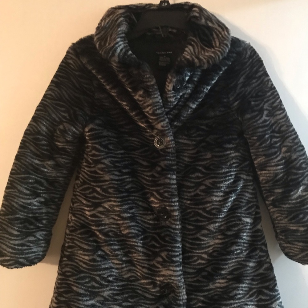 Girl fur coat